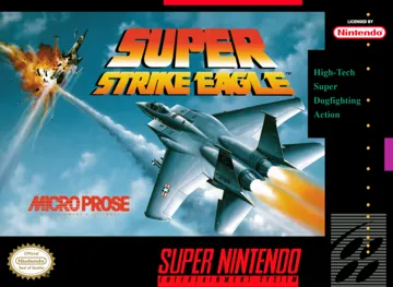 Super Strike Eagle (USA) box cover front